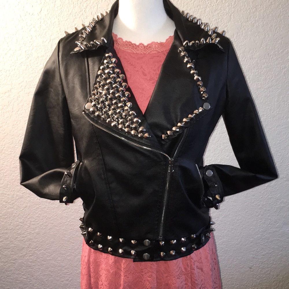 Vintage studded jacket